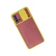 Xiaomi Redmi 9T Kılıf Palm Buzlu Kamera Sürgülü Silikon - Sarı