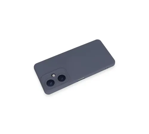 Vivo Y27 Kılıf Nano içi Kadife Silikon - Gri