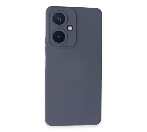 Vivo Y27 Kılıf Nano içi Kadife Silikon - Gri
