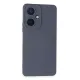Vivo Y27 Kılıf Nano içi Kadife Silikon - Gri