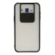 Samsung Galaxy J7 Kılıf Palm Buzlu Kamera Sürgülü Silikon - Siyah
