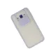 Samsung Galaxy J7 Kılıf Palm Buzlu Kamera Sürgülü Silikon - Lila
