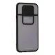 Samsung Galaxy J7 Pro / J730 Kılıf Palm Buzlu Kamera Sürgülü Silikon - Siyah