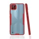 Realme C21 Kılıf Platin Silikon - Kırmızı