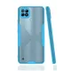 Realme C21 Kılıf Platin Silikon - Mavi