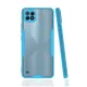 Realme C21 Kılıf Platin Silikon - Mavi
