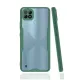 Realme C21 Kılıf Platin Silikon - Yeşil