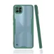 Realme C21 Kılıf Platin Silikon - Yeşil