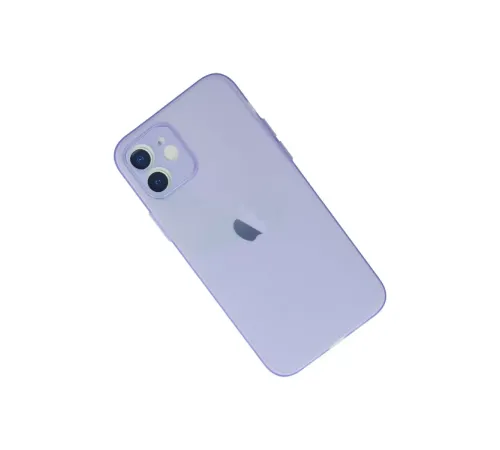 Apple iPhone 12 Kılıf Puma Silikon - Mor