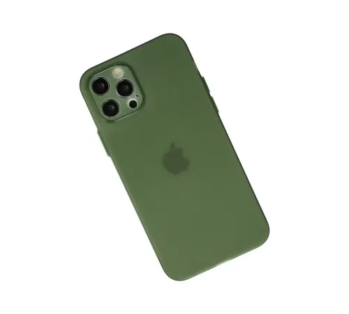 Apple iPhone 12 Pro Max Kılıf Puma Silikon - Yeşil