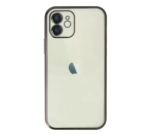 Apple iPhone 11 Kılıf Lensli Silikon - Siyah