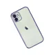 Apple iPhone 11 Kılıf Lensli Silikon - Mor