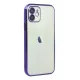 Apple iPhone 11 Kılıf Lensli Silikon - Mor