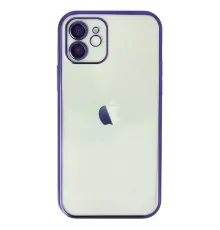 Apple iPhone 11 Kılıf Lensli Silikon - Mor