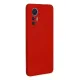 Xiaomi Mi 12 Lite Kılıf Nano içi Kadife Silikon - Kırmızı