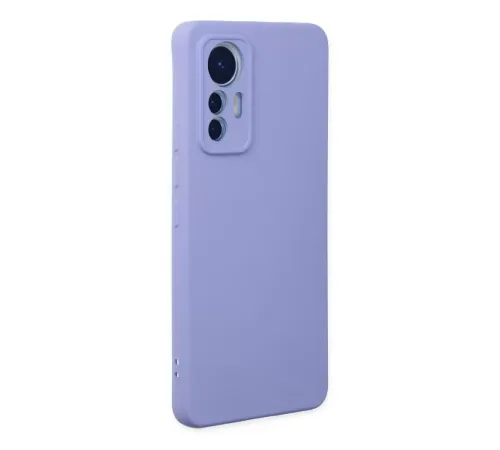 Xiaomi Mi 12 Lite Kılıf Nano içi Kadife Silikon - Lila