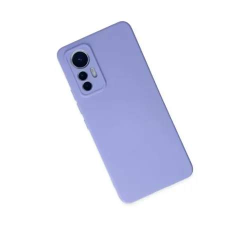 Xiaomi Mi 12 Lite Kılıf Nano içi Kadife Silikon - Lila
