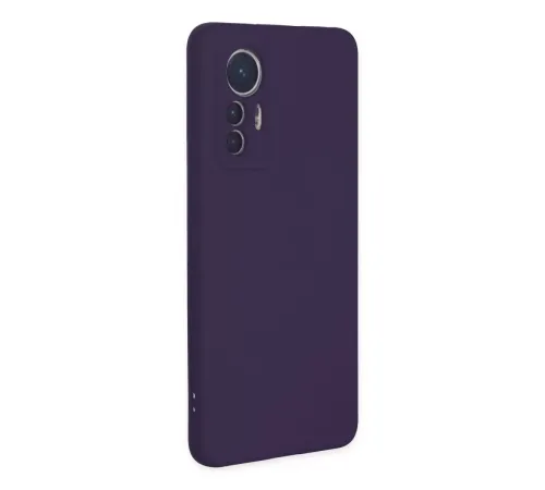 Xiaomi Mi 12 Lite Kılıf Nano içi Kadife Silikon - Mor