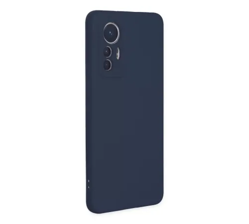 Xiaomi Mi 12 Lite Kılıf Nano içi Kadife Silikon - Lacivert