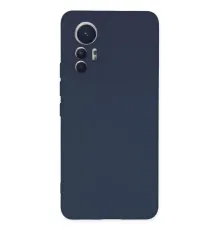 Xiaomi Mi 12 Lite Kılıf Nano içi Kadife Silikon - Lacivert