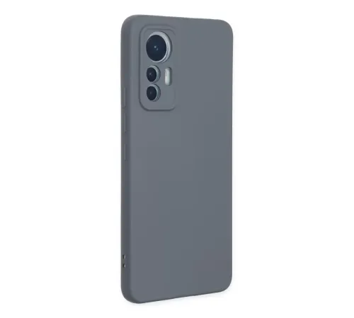 Xiaomi Mi 12 Lite Kılıf Nano içi Kadife Silikon - Gri