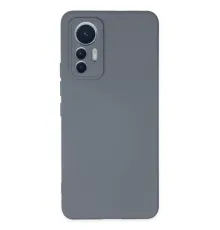 Xiaomi Mi 12 Lite Kılıf Nano içi Kadife Silikon - Gri