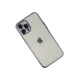 Apple iPhone 12 Pro Kılıf Lensli Silikon - Mor