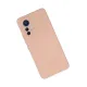 Xiaomi Mi 12 Lite Kılıf Nano içi Kadife Silikon - Pudra