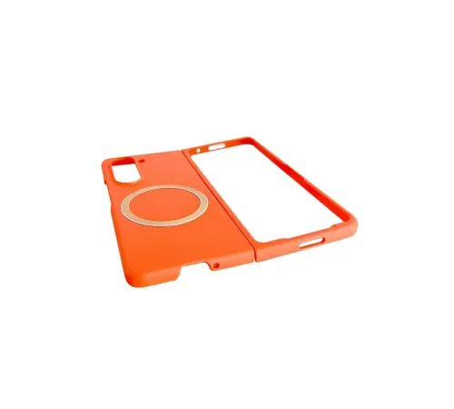 Samsung Galaxy Z Fold 5 Kılıf Mata Fold Kapak - Lila