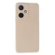 Vivo Y27 Kılıf Nano içi Kadife Silikon - Pudra