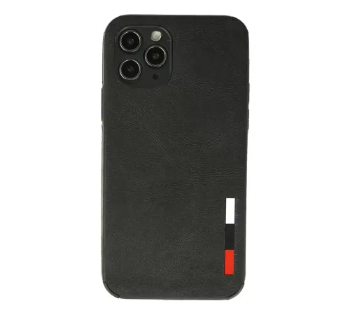 Apple iPhone 11 Pro Kılıf Loop Deri Silikon - Siyah