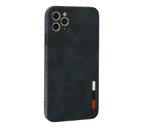 Apple iPhone 11 Pro Max Kılıf Loop Deri Silikon - Lacivert