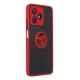 Realme C53 Kılıf Montreal Yüzüklü Silikon Kapak - Kırmızı