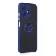 Realme C53 Kılıf Montreal Yüzüklü Silikon Kapak - Lacivert