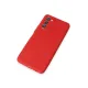 Tecno Camon 18 Kılıf First Silikon - Kırmızı