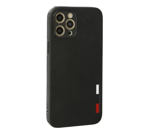 Apple iPhone 12 Pro Kılıf Loop Deri Silikon - Siyah