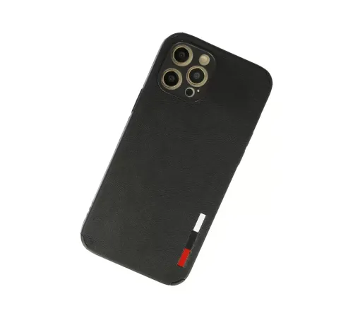 Apple iPhone 12 Pro Kılıf Loop Deri Silikon - Siyah