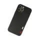 Apple iPhone 12 Pro Max Kılıf Loop Deri Silikon - Siyah