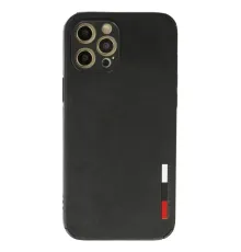 Apple iPhone 12 Pro Max Kılıf Loop Deri Silikon - Siyah
