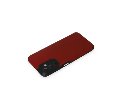 Samsung Galaxy M14 5G Kılıf Loop Deri Silikon - Kırmızı