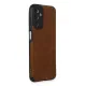 Samsung Galaxy M14 5G Kılıf Loop Deri Silikon - Kahverengi