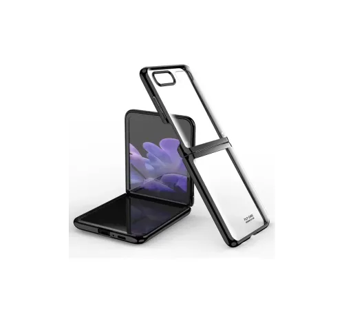 Samsung Galaxy Z Flip 4 Kılıf Fold Element Kapak - Siyah