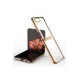 Samsung Galaxy Z Flip 4 Kılıf Fold Element Kapak - Gold