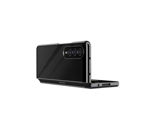 Samsung Galaxy Z Fold 4 Kılıf Fold Element Kapak - Siyah