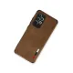 Samsung Galaxy A72 Kılıf Loop Deri Silikon - Kahverengi