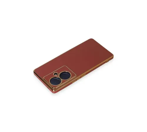 Vivo V29 Lite Kılıf Volet Silikon - Kırmızı