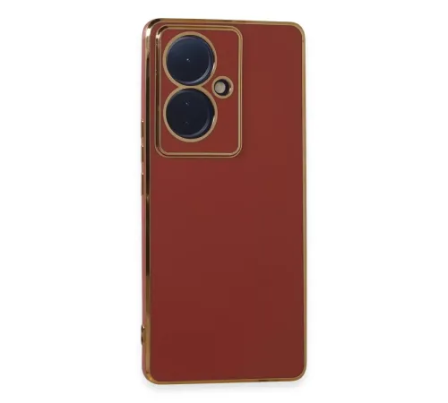 Vivo V29 Lite Kılıf Volet Silikon - Kırmızı