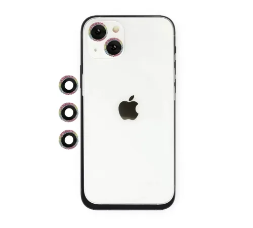Apple iPhone 14 Shine Kamera Lens - Rainbow