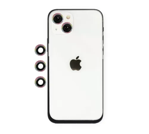 Apple iPhone 14 Shine Kamera Lens - Rainbow