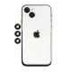 Apple iPhone 14 Shine Kamera Lens - Siyah